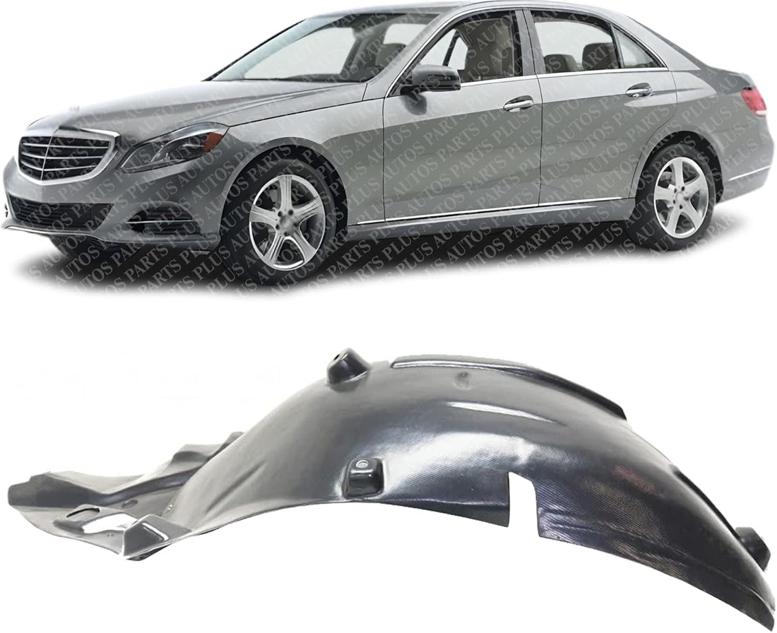 Front Section Fender Liner Left Driver Side Direct Replacement Compatible With 2014-2016 Mercedes Benz E-Class MB1248174 2126905430