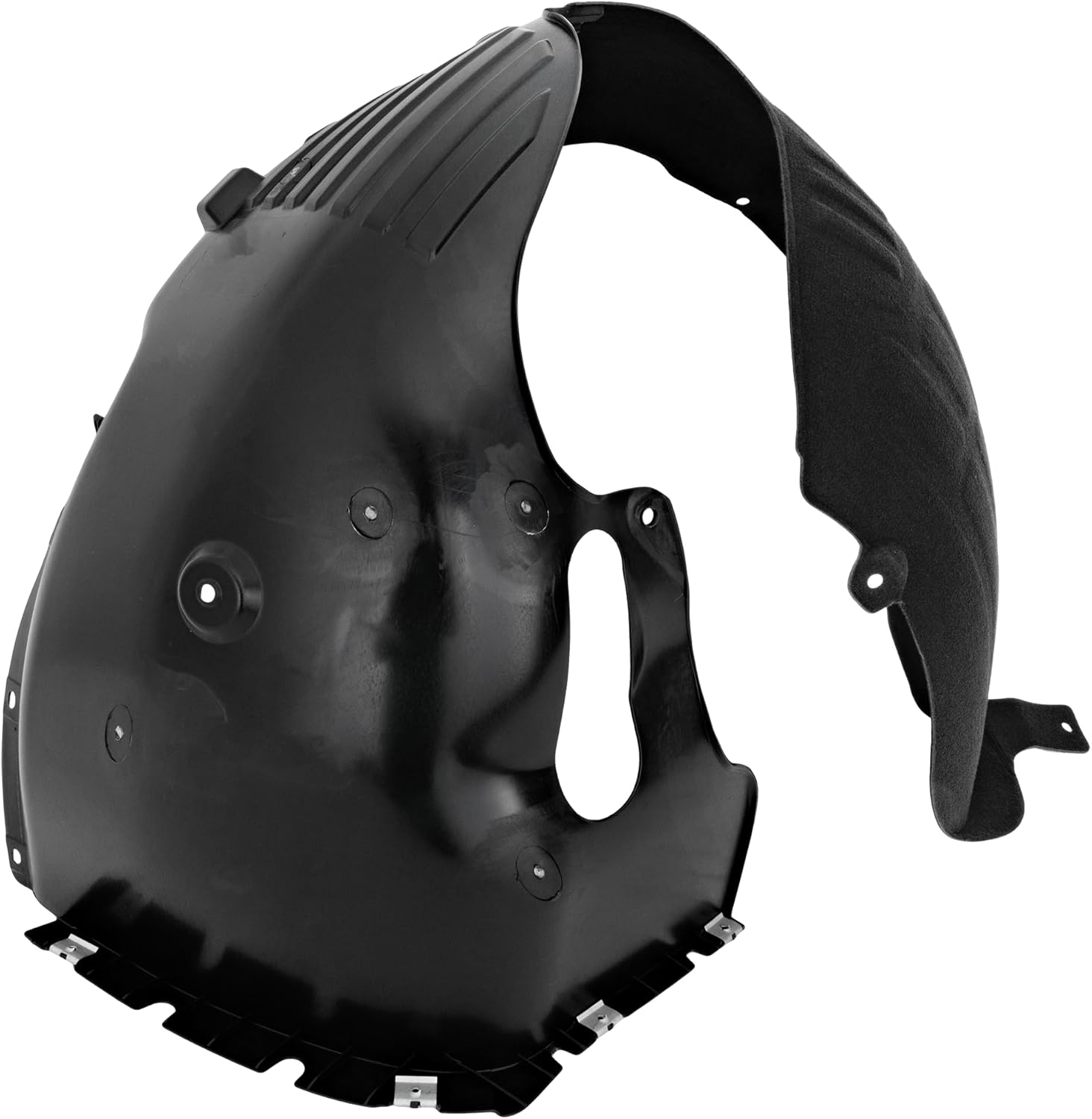 Front Fender Liner Right Passenger Side Direct Replacement Compatible With 2015-2017 Hyundai Sonata HY1249154 86812C2000