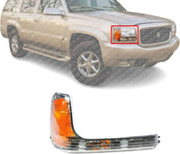 Front Park Light Right Passenger Side Direct Replacement Compatible with 1992-2000 GMC Yukon GM2521183 15763596