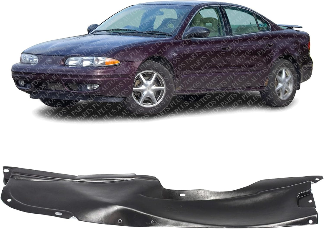 Front Fender Liner Rear Section Left Driver Side Direct Replacement Compatible With 1999-2004 Oldsmobile Alero GM1248155 22639915
