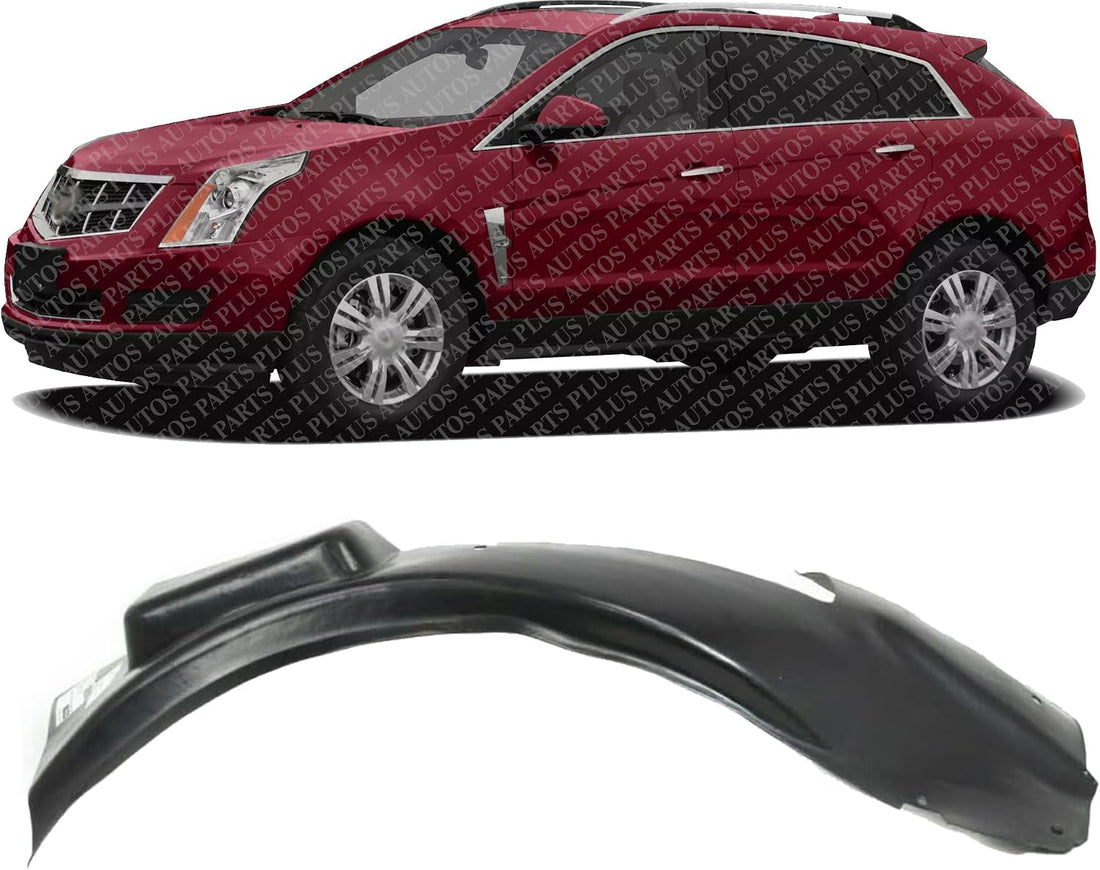 Front Fender Liner Rear Section Left Driver Side Direct Replacement Compatible With 2005-2011 Cadillac STS GM1248167 25817025