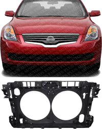 Front Radiator Support Plastic Direct Replacement Compatible With 2008-2009 Nissan Altima NI1225184 62500JB10A