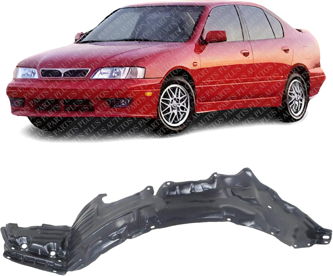 Front Fender Liner Left Driver Side Direct Replacement Compatible With 1999 Infiniti G20 IN1250102 638417J100