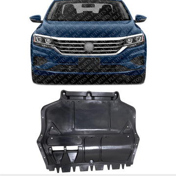 Front Engine Splash Shield Under Cover Direct Replacement Compatible with 2012-2022 Volkswagen Passat VW1228121 561825237D