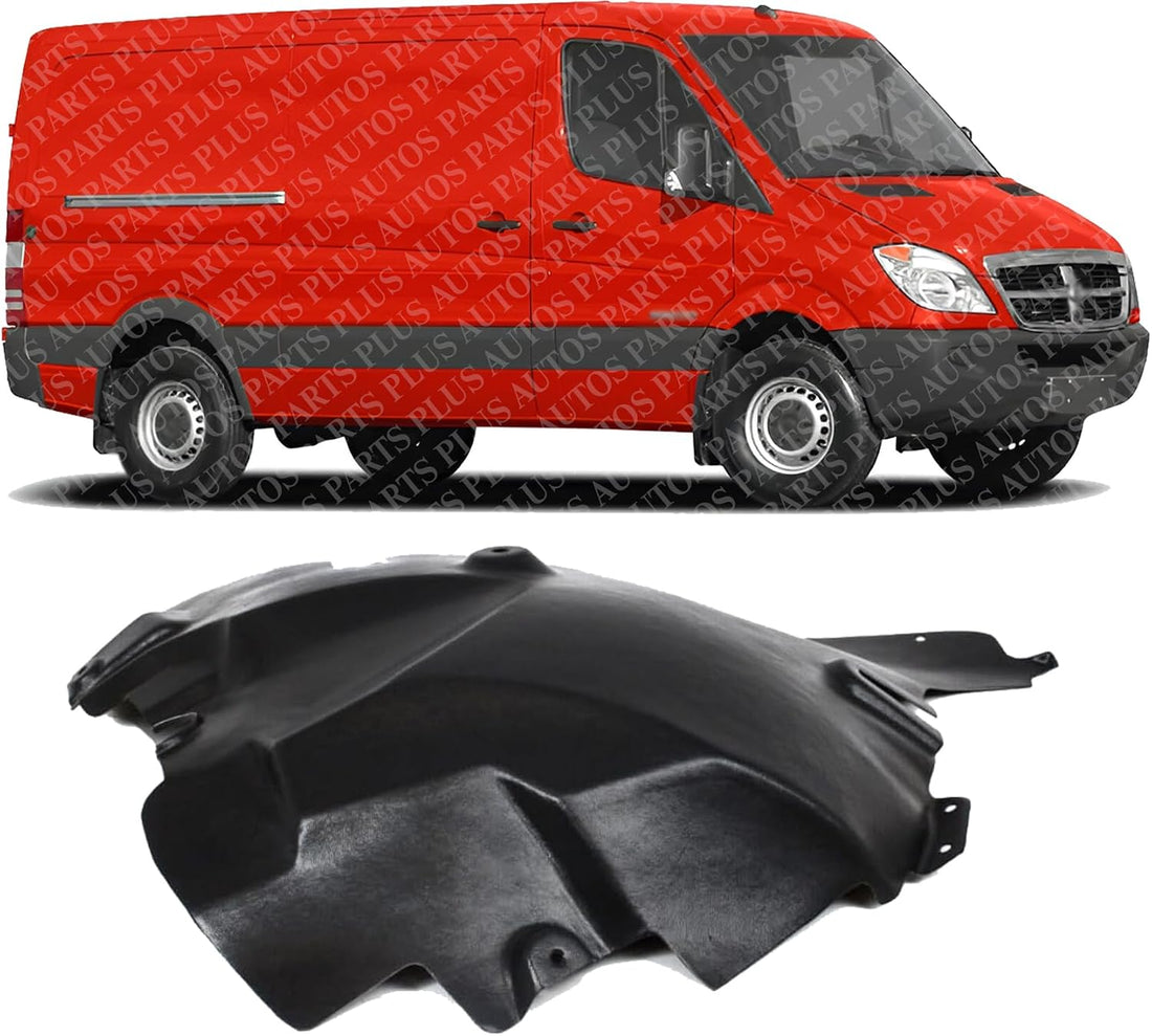 Front Fender Liner Rear Section Right Passenger Side Direct Replacement Compatible With 2007-2009 Dodge Sprinter CH1249145 68014740AA