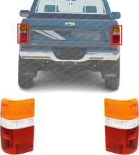 Set Of 2 Tail Light Lens Right Passenger & Left Driver Side Direct Replacement Compatible With 1989-1995 Toyota Pickup TO2808101 TO2809101 8156189166 8155189166