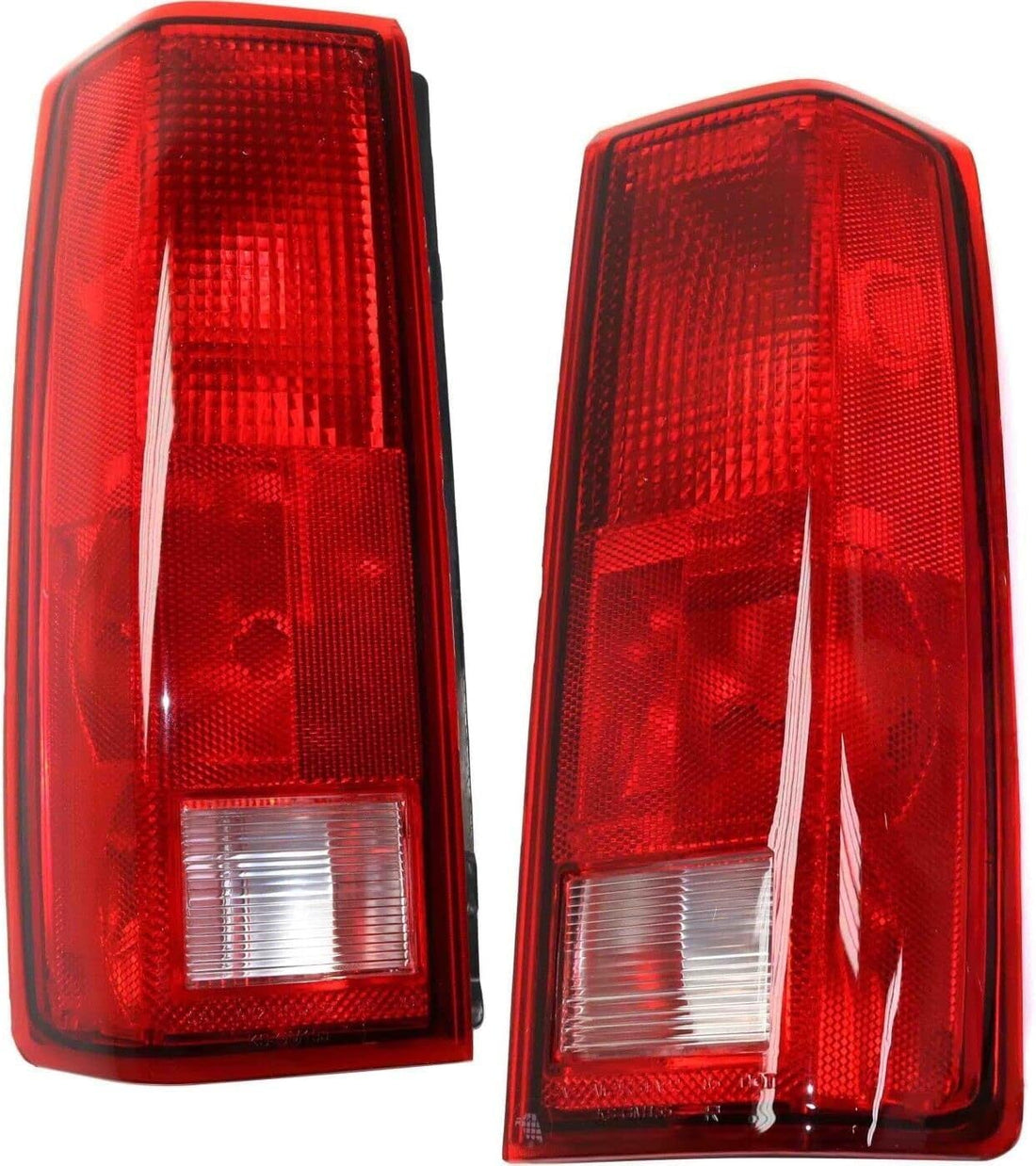 Set Of 2 Tail Lights Lens And Housing Right Passenger & Left Driver Side Direct Replacement Compatible With 1985-2005 Chevrolet Astro/GMC Safari GM2800113 GM2801112 5978023 5978024