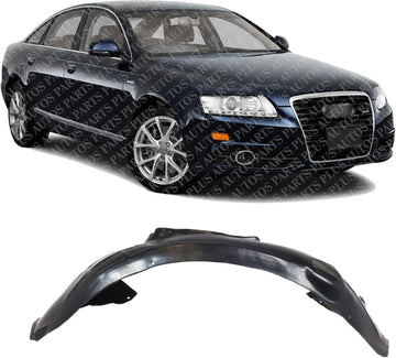 Front Fender Liner Right Passenger Side Direct Replacement Compatible with 2005-2011 Audi A6 AU1251107 4F0821134P-PFM