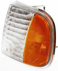 AUTOS PARTS PLUS Front Headlights Assembly Without Bracket + Corner Lamps Right Passenger & Left Driver Side Direct Replacement Compatible With 1997-2003 Ford F-Series FO2503139 FO2502139