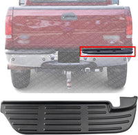 Rear Bumper Face Bar Step Pad Molding Plastic Right Passenger Side Direct Replacement Compatible With 1999-2007 Ford F-Series Super Duty FO1191114 F81Z17B807AB