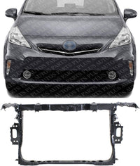 Front Radiator Support Assembly Steel Direct Replacement Compatible With 2012-2014 Toyota Prius TO1225307 5320147050