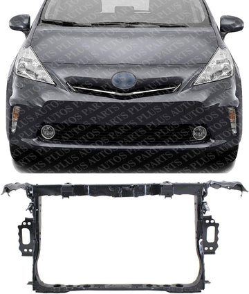 Front Radiator Support Assembly Steel Direct Replacement Compatible With 2012-2014 Toyota Prius TO1225307 5320147050