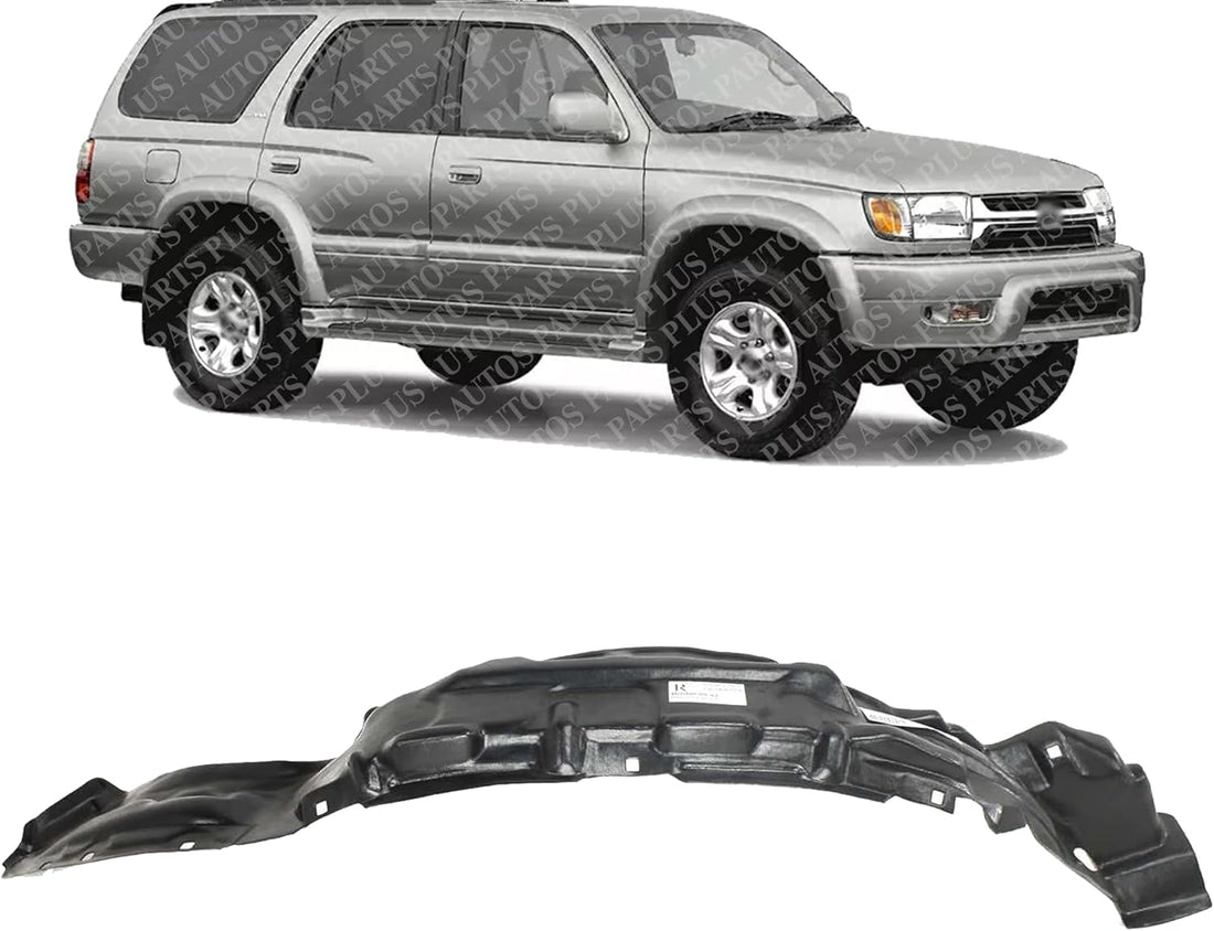 Front Fender Liner Right Passenger Side Direct Replacement Compatible With 1999-2002 Toyota 4Runner TO1251106 5387535050