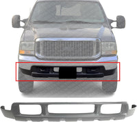 AUTOS PARTS PLUS Front Bumper Upper Valance Panel Textured Direct Replacement Compatible With 1999-2004 Ford F-250 F-350 F-450 F-550 Super Duty / 2000-2004 Excursion FO1095176 1C3Z17626AAC