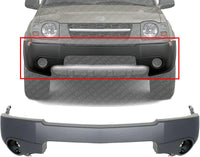Front Bumper Cover Textured Direct Replacement Compatible With 2002-2004 Nissan Xterra NI1000195 F20227Z840