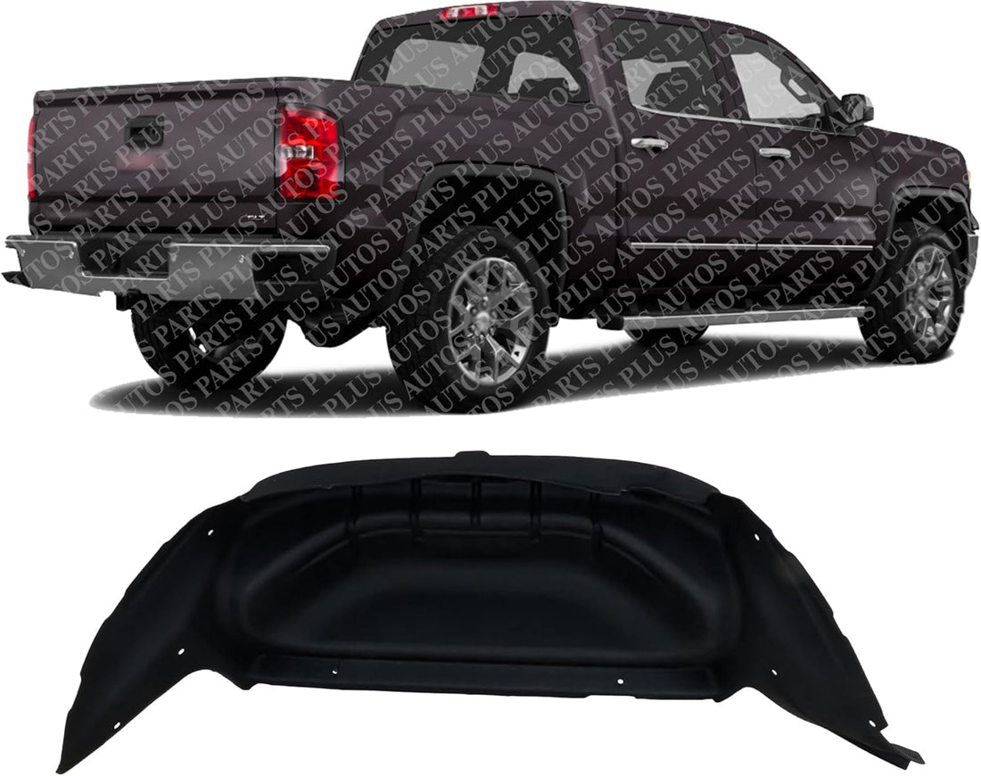 Rear Fender Liner Right Passenger Side Direct Replacement Compatible With 2014-2018 GMC Sierra 1500/2015-2019 2500HD 3500HD GM1763110 84511155