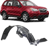 Front Fender Liner Right Passenger Side Direct Replacement Compatible With 2014-2018 Subaru Forester SU1249127 59110SG001