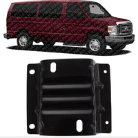Front Bumper Mounting Plate Bracket Steel Right Passenger Side Direct Replacement Compatible with 2008-2014 Ford Econoline Van FO1067176 8C2Z17B883A