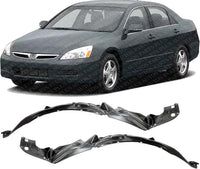 Set Of 2 Front Fender Liner Right Passenger & Left Driver Side Direct Replacement Compatible With 1998-2002 Honda Accord HO1249106 HO1248106 74101S84A00 74151S84A00
