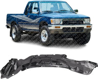 Front Fender Liner Right Passenger Side Direct Replacement Compatible With 1990-1995 Toyota 4Runner / 1989-1995 Toyota Pickup TO1251102 5387589106