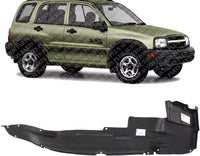 Front Fender Liner Right Passenger Side Direct Replacement Compatible With 1999-2004 Chevrolet Tracker GM1249161 30021208