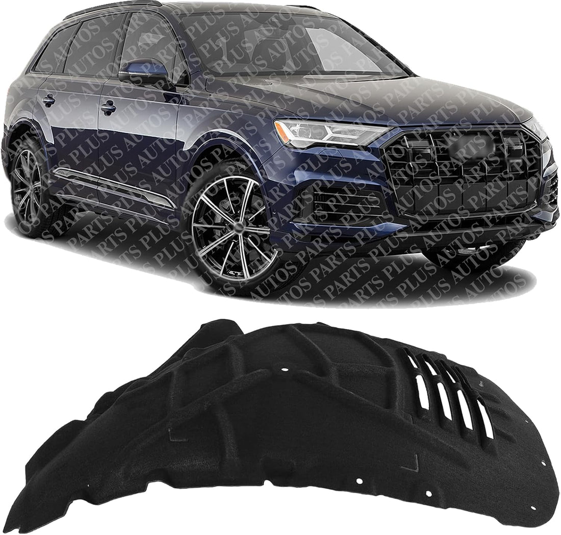 Front Section Fender Liner Right Passenger Side Direct Replacement Compatible With 2017-2021 Audi Q7 AU1249146 4M0821172S