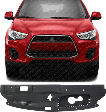 Front Radiator Upper Support Cover Plastic Direct Replacement Compatible With 2014-2020 Mitsubishi Outlander / 2018-2022 PHEV MI1224104 7450A753