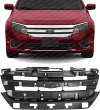 Front Grille Header Panel Plastic Direct Replacement Compatible With 2010-2012 Ford Fusion FO1223114 AE5Z8A284AC