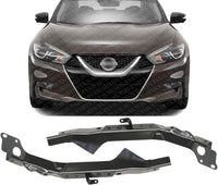 Set Of 2 Front Radiator Support-Side Panel Right Passenger & Left Driver Side Direct Replacement Compatible With 2013-2018 Altima / 2016-2023 Nissan Maxima NI1225205 NI1225204