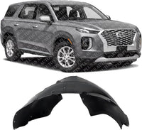 Front Fender Liner Right Passenger Side Direct Replacement Compatible With 2020-2022 Hyundai Palisade HY1249180 86812S8000