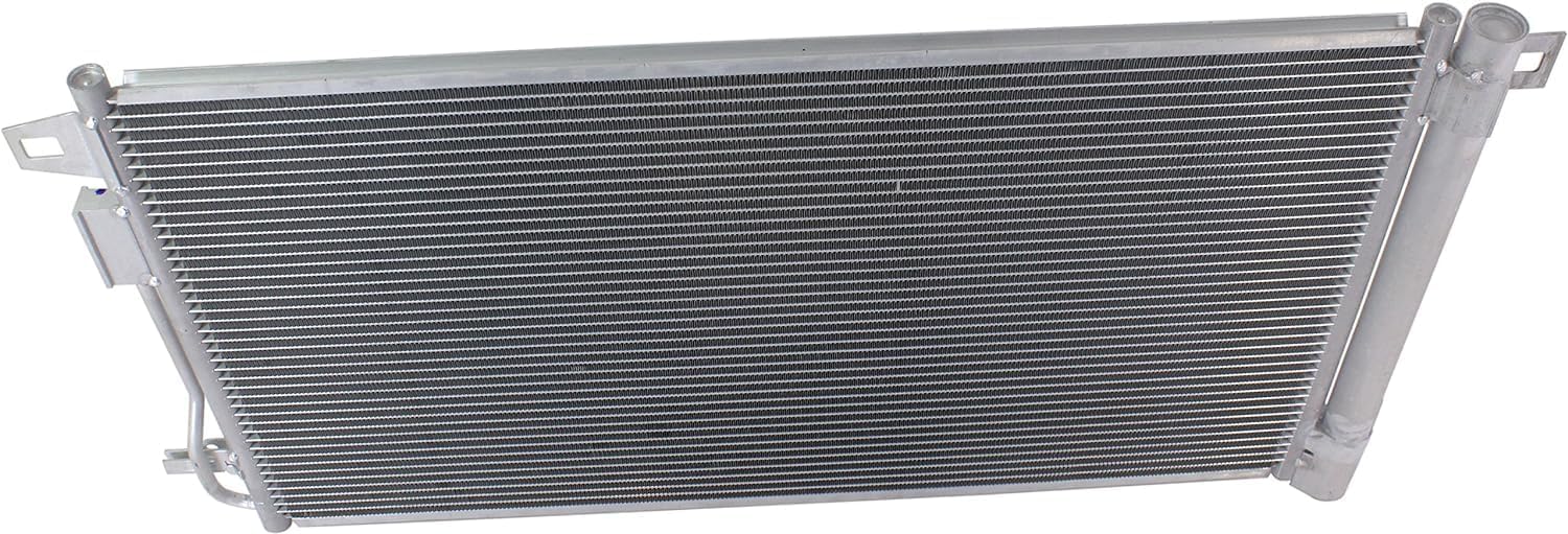 Front AC Condenser Aluminum Core Direct Replacement Compatible With 2007-2012 GMC Acadia / 2008-2012 Buick Enclave / 2009-2012 Chevrolet Traverse GM3030276 22918340