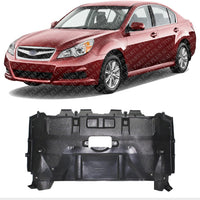 Front Engine Splash Shield Under Cover Without Turbo Direct Replacement Compatible with 2010-2013 Subaru Legacy SU1228106 56410AJ01B
