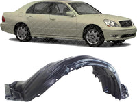 Front Fender Liner Right Passenger Side Direct Replacement Compatible With 2001-2003 Lexus LS430 LX1249104 5380550020