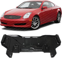 Front Engine Splash Shield Under Cover Direct Replacement Compatible with 2003-2006 Infiniti G35 IN1228127 G5881AL500