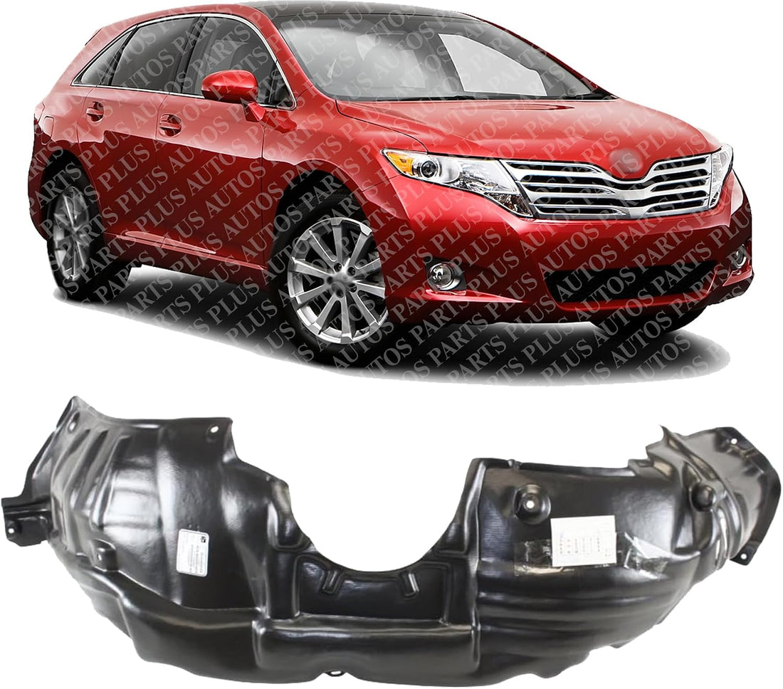 Front Fender Liner Right Passenger Side Direct Replacement Compatible With 2009-2012 Toyota Venza TO1249157 538750T010