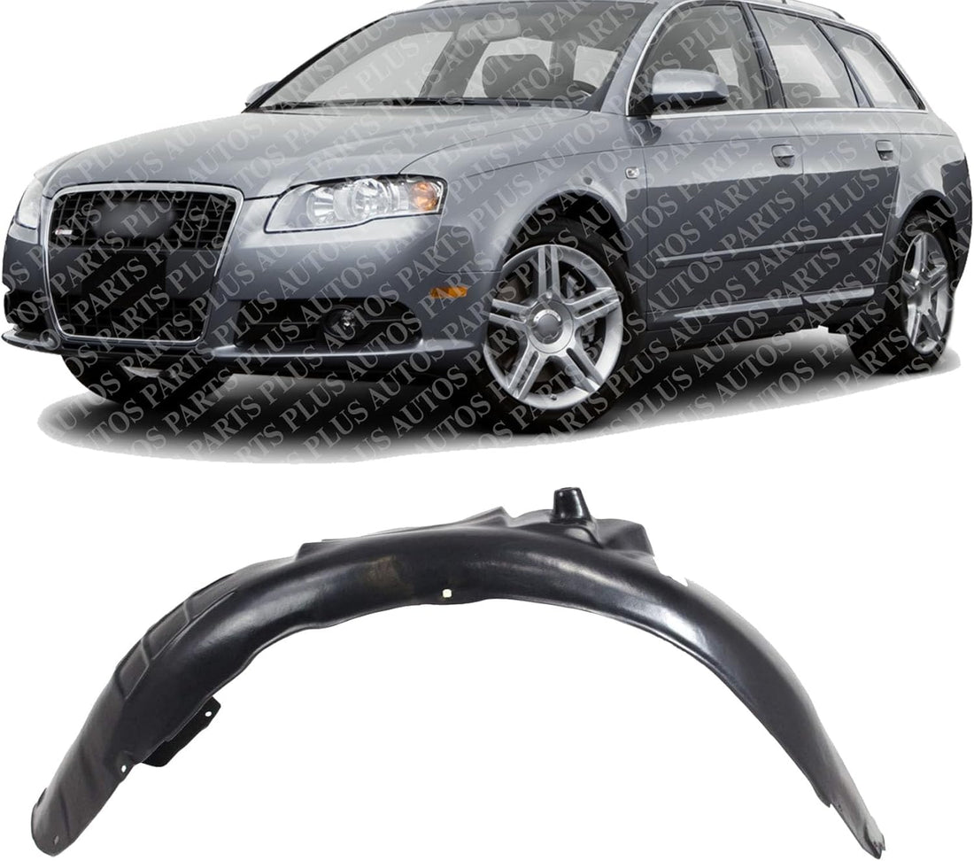 Front Fender Liner Left Driver Side Direct Replacement Compatible With 2005-2008 Audi A4 / S4 AU1250100 8E0821171E