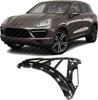 Front Bumper Bracket Left Driver Side Direct Replacement Compatible With 2011-2017 Porsche Cayenne PO1042101 95850517700