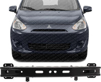 Front Bumper Reinforcement Steel Direct Replacement Compatible With 2014-2020 Mitsubishi Mirage MI1006161 6400D612 6400F617