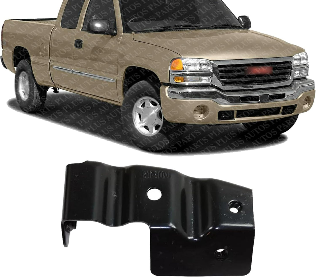 Front Bumper Outer Bracket Right Passenger Side Direct Replacement Compatible With 2003-2006 GMC Sierra 1500 2500HD 3500 GM1067165 15098995