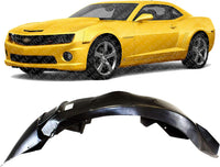 Front Fender Liner Left Driver Side Direct Replacement Compatible With 2010-2013 Chevrolet Camaro GM1248211 22863721