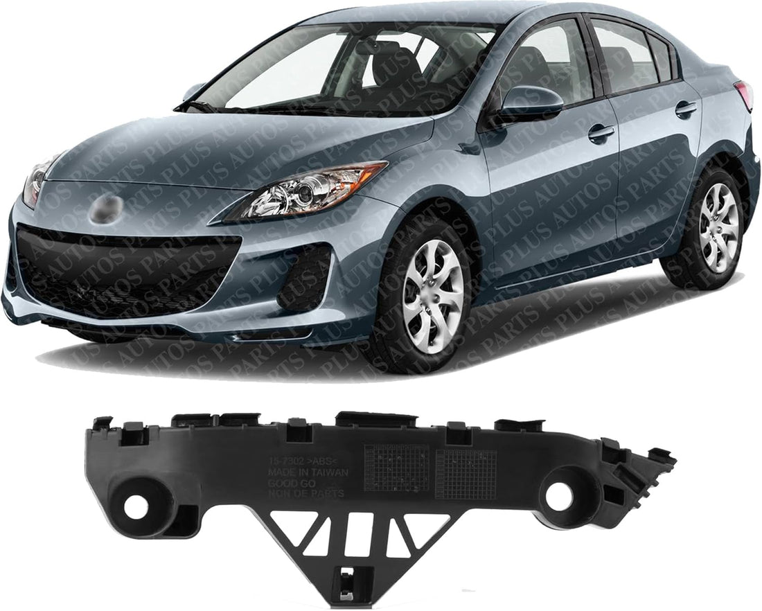 Front Bumper Cover Retainer Left Driver Side Direct Replacement Compatible With 2010-2013 Mazda 3 MA1032101 BBM4500U1G