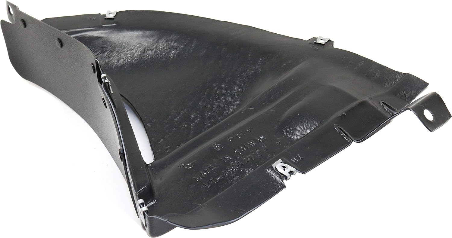 Front Fender Liner Lower Section Left Driver Side Direct Replacement Compatible With 2010-2015 BMW 7-Series BM1250132 51757898891