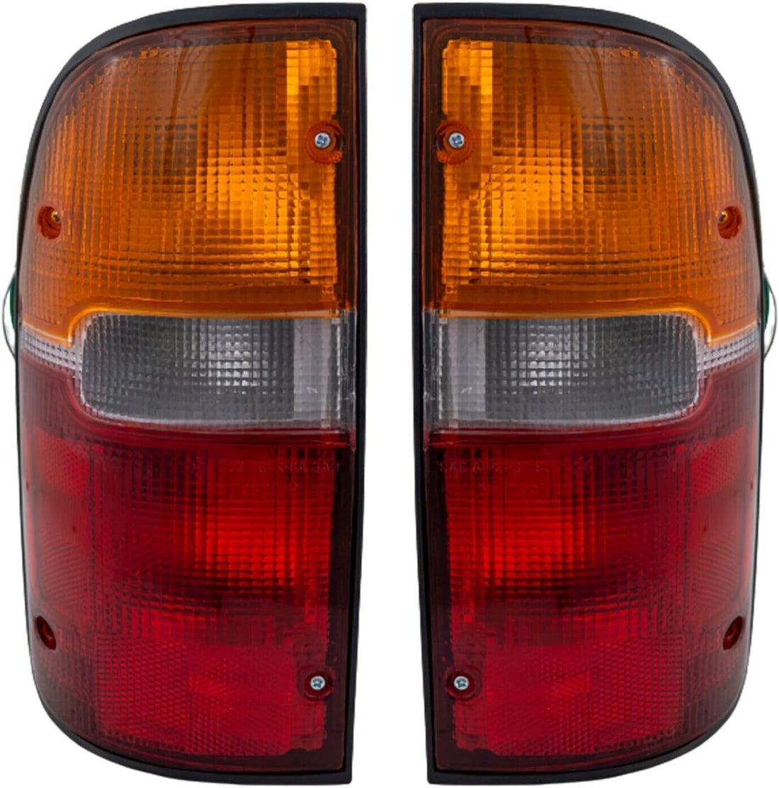 Set of 2 Tail Light Assembly Right Passenger & Left Driver Side Direct Replacement Compatible With 1995-2000 Toyota Tacoma TO2801116 TO2800116 8155004030 8156004030