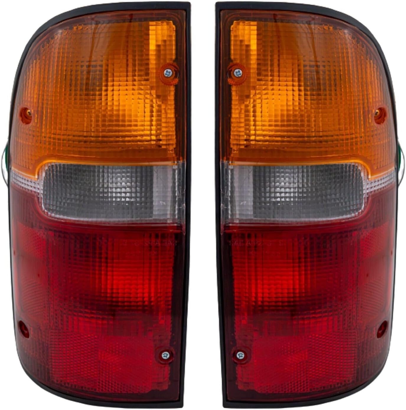 Set of 2 Tail Light Assembly Right Passenger & Left Driver Side Direct Replacement Compatible With 1995-2000 Toyota Tacoma TO2801116 TO2800116 8155004030 8156004030