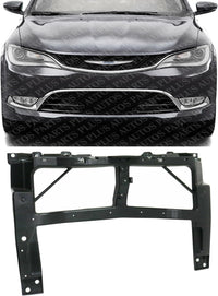 Front Radiator Support Bracket Plastic Direct Replacement Compatible with 2015-2017 Chrysler 200 CH1222102 68376692AA