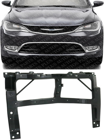 Front Radiator Support Bracket Plastic Direct Replacement Compatible with 2015-2017 Chrysler 200 CH1222102 68376692AA