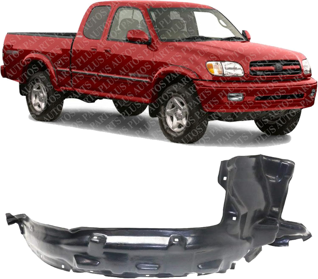 Front Fender Liner Right Passenger Side Direct Replacement Compatible With 2000-2006 Toyota Tundra TO1249124 538750C010