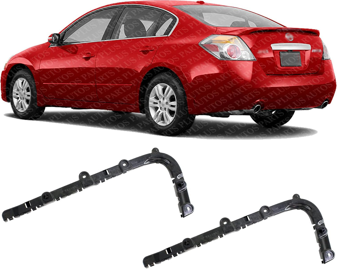 Set Of 2 Rear Bumper Retainer Bracket Left Driver & Right Passenger Side Direct Replacement Compatible With 2007-2012 Nissan Altima NI1167107 NI1166107 85220JA01A 85221JA01A