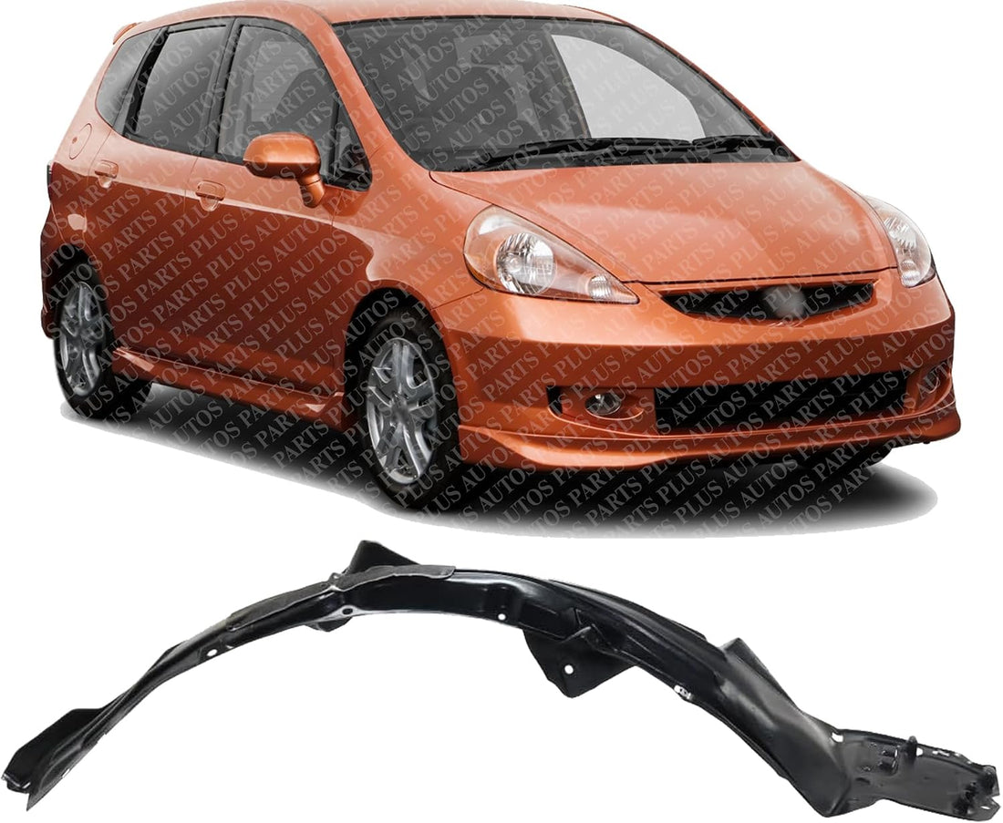 Front Fender Liner Right Passenger Side Direct Replacement Compatible With 2018-2020 Honda Fit HO1249182 74100T5RA20