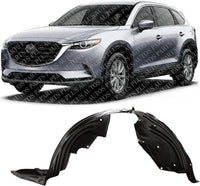 Front Fender Liner Left Driver Side Direct Replacement Compatible With 2016-2023 Mazda CX-9 MA1248150 TK4856140B